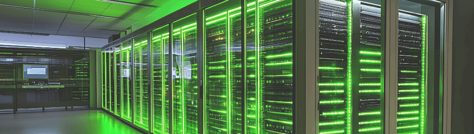 Image d'un datacenter - article sur la migration de VMware vers Proxmox